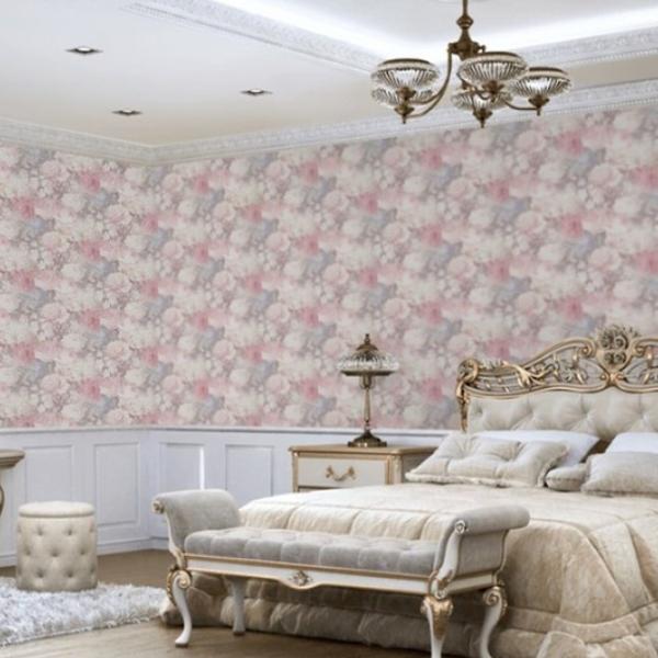 Обои Grandeco Elena Grey Pink / Флористика photo 2