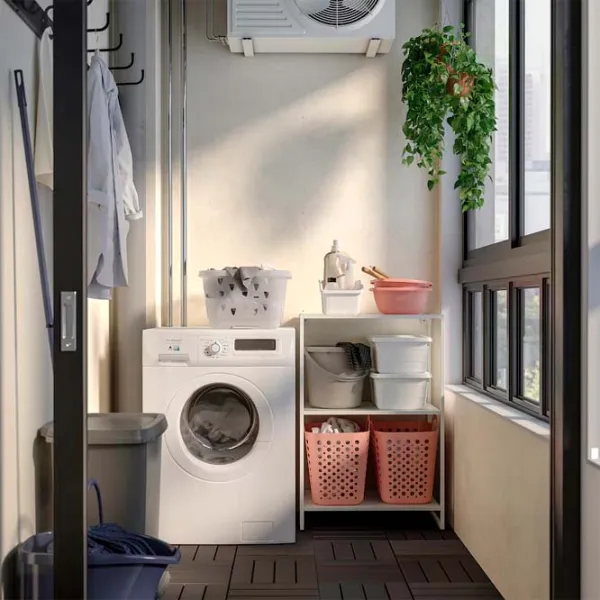 Etajeră Ikea Jostein White / Oțel photo 3 Etajeră Ikea Jostein White / Oțel photo 3