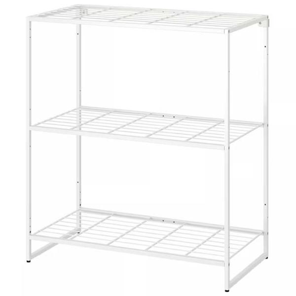 Etajeră Ikea Jostein White / Oțel photo 1 Etajeră Ikea Jostein White / Oțel photo 1