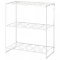 Etajeră Ikea Jostein White / Oțel