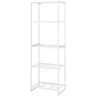 Стеллаж Ikea Jostein Белый / Cталь