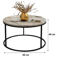 Măsuță de cafea Prestige Efes 5800479 Gray photo 2