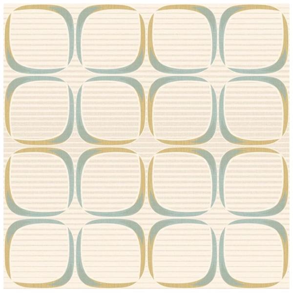 Обои Grandeco Retrospective Бежевый / Геометрический photo 1