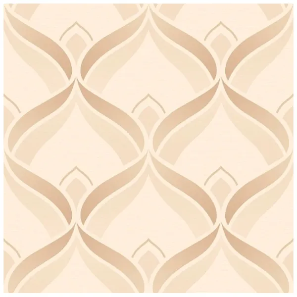 Tapete Grandeco Retrospective Beige / Geometric photo 1