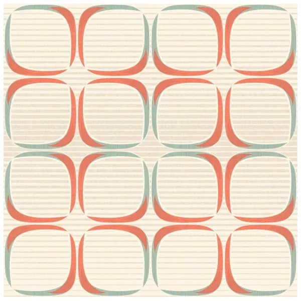 Tapete Grandeco Retrospective Multicolor / Geometric photo 1