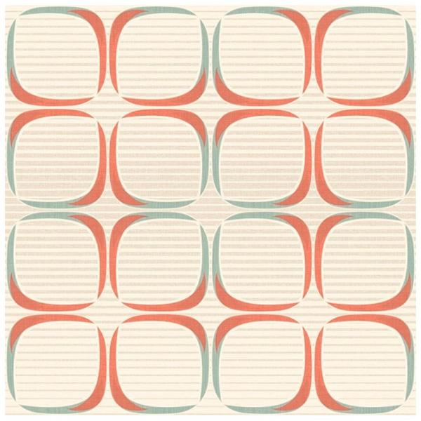 Tapete Grandeco Retrospective Multicolor / Geometric photo 1