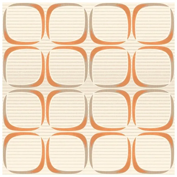 Обои Grandeco Retrospective Бежевый / Геометрический photo 1