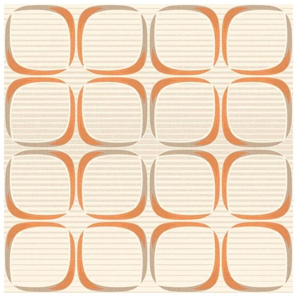 Обои Grandeco Retrospective Бежевый / Геометрический photo 1