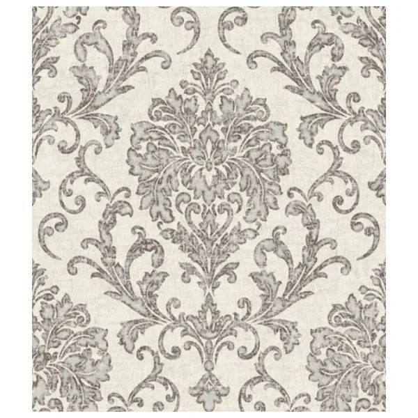 Tapete Grandeco Sevilla White Grey / Wenzel photo 1