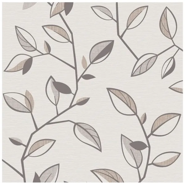 Tapete Grandeco Retrospective Gray / Floristică photo 1