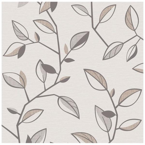 Tapete Grandeco Retrospective Gray / Floristică photo 1