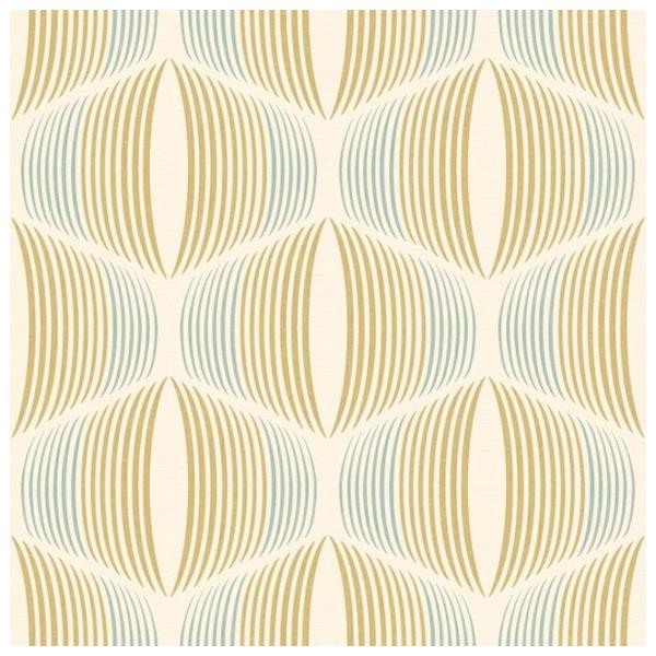 Tapete Grandeco Retrospective Yellow / Geometric photo 1