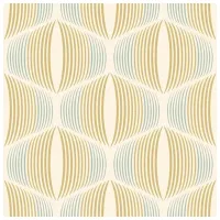 Tapete Grandeco Retrospective Yellow / Geometric