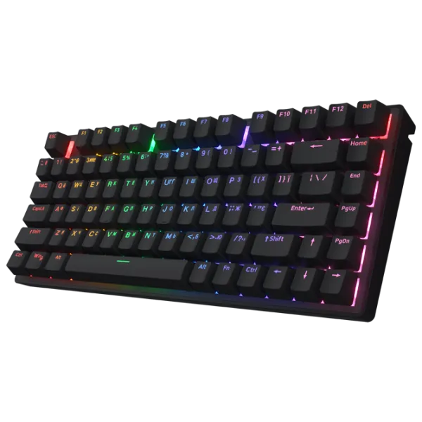 Клавиатура Hator Icefall Mecha 75 Rainbow Wireless Беспроводные / Черный photo 2