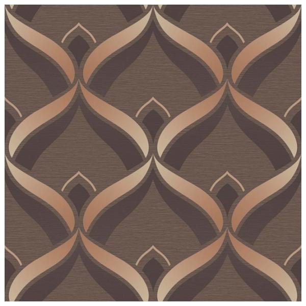 Tapete Grandeco Retrospective Brown / Geometric photo 1 Tapete Grandeco Retrospective Brown / Geometric photo 1
