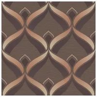Tapete Grandeco Retrospective Brown / Geometric