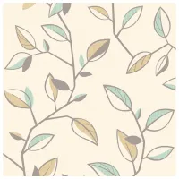 Tapete Grandeco Retrospective Beige / Floristică