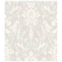Обои Grandeco Juliette White Grey / Орнамент