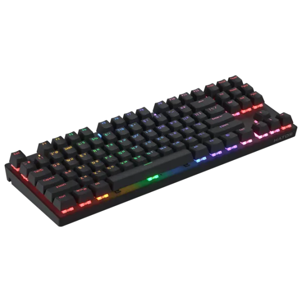 Tastatură Hator Icefall Mecha TKL Rainbow Wireless Fără fir / Black photo 3