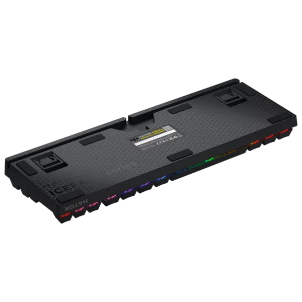 Tastatură Hator Icefall Mecha TKL Rainbow Wireless Fără fir / Black photo 5