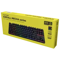 Tastatură Hator Icefall Mecha TKL Rainbow Wireless Fără fir / Black photo 6