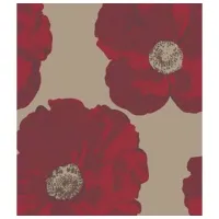 Tapete Grandeco Sensation Brown Red / Floristică