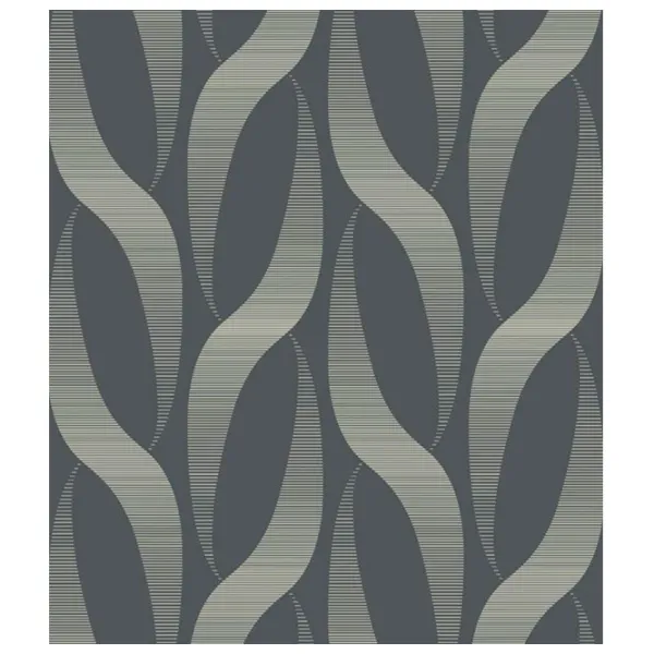 Tapete Grandeco Sensation Black Beige / Geometric photo 1