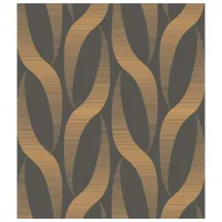 Tapete Grandeco Sensation Gray brown / Geometric