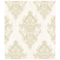 Обои Grandeco Kartage Light Beige / Вензель