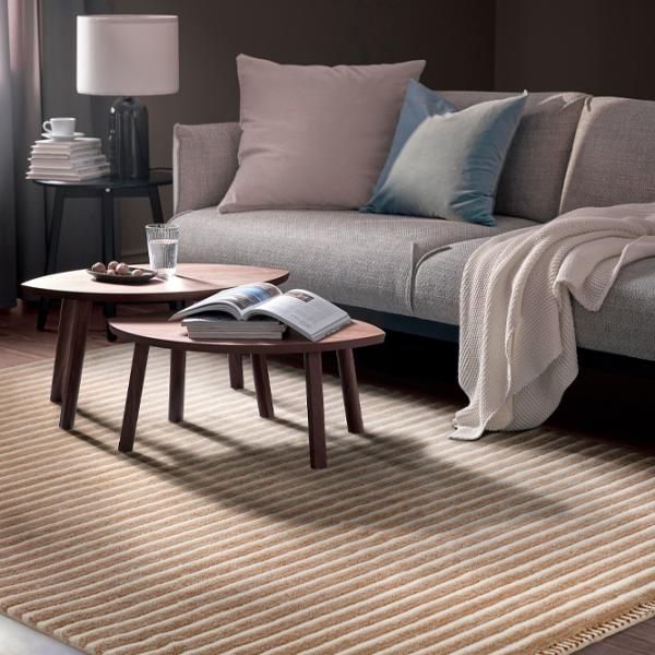 Ковер Ikea Tagspar Бежевый Белый / Шерсть photo 5 Ковер Ikea Tagspar Бежевый Белый / Шерсть photo 5