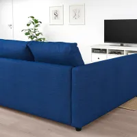 Canapea de colț Ikea Friheten/Klagshamn (5527869) Pânză / Blue photo 2