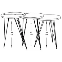 Măsuță de cafea Prestige Bendir 5800493 Black photo 4