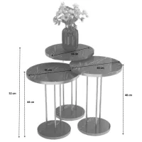 Măsuță de cafea Prestige Bendir 5800489 Black photo 5