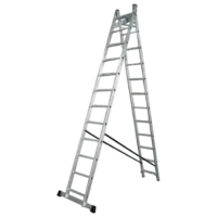 Удлинительная лестница Lider AC0212A 2x12 150 кг