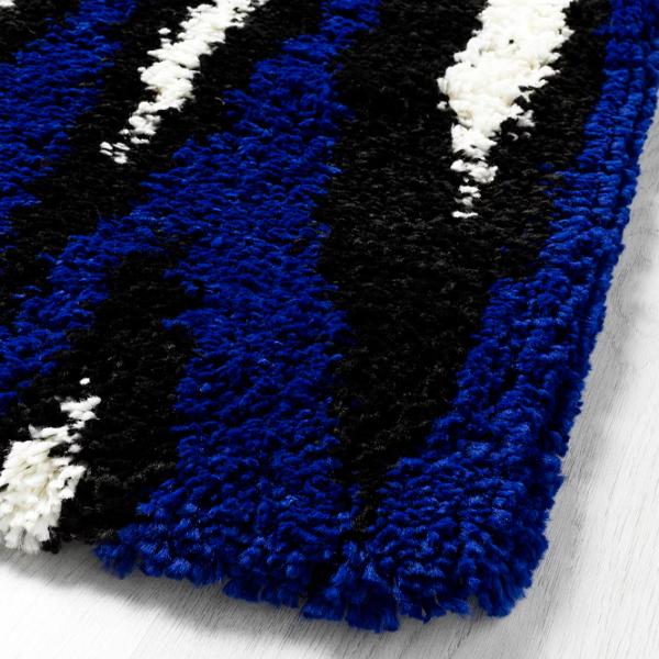 Ковер Ikea Bullerremsa Blue White / Полипропилен photo 3 Ковер Ikea Bullerremsa Blue White / Полипропилен photo 3