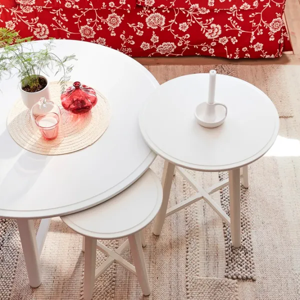 Măsuță de cafea Ikea Kragsta 5290302 White photo 3