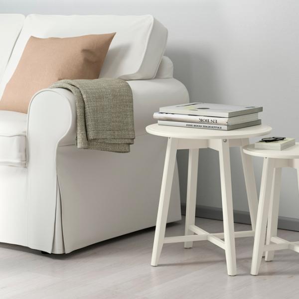 Măsuță de cafea Ikea Kragsta 5290302 White photo 4