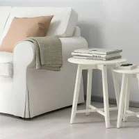 Журнальный столик Ikea Kragsta 5290302 Белый photo 4
