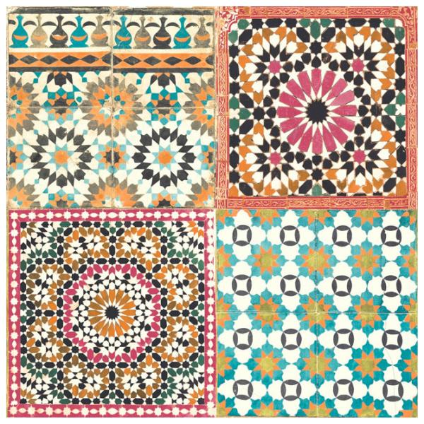 Tapete Grandeco Botanical Multicolor / Abstracție photo 1