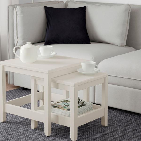 Măsuță de cafea Ikea Havsta 5375701 White photo 2