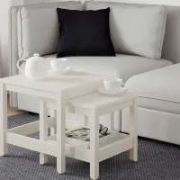Măsuță de cafea Ikea Havsta 5375701 White photo 2