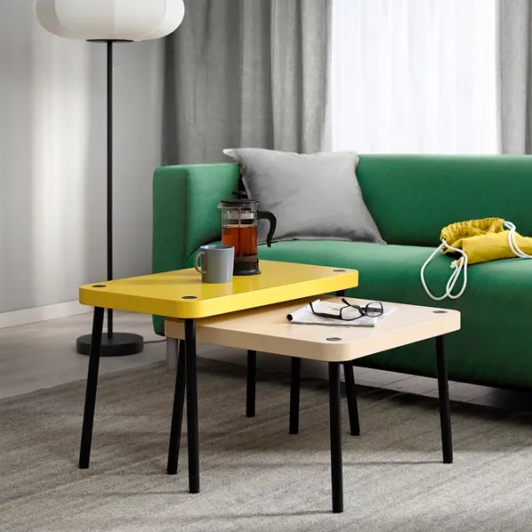 Măsuță de cafea Ikea Sonhult 5743871 Yellow photo 2
