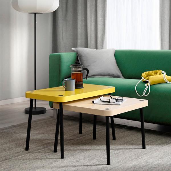 Măsuță de cafea Ikea Sonhult 5743871 Yellow photo 2