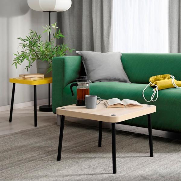 Măsuță de cafea Ikea Sonhult 5743871 Yellow photo 3