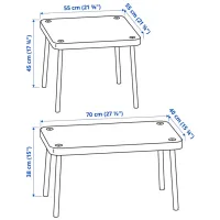 Журнальный столик Ikea Sonhult 5743871 Желтый photo 8