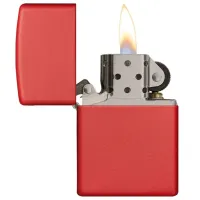 Зажигалка Zippo Regular Красный / Латунь photo 2
