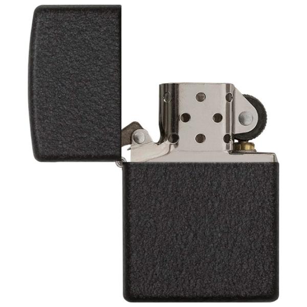 Зажигалка Zippo Regular Черный / Латунь photo 1