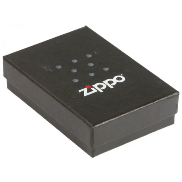 Зажигалка Zippo Regular Черный / Латунь photo 3