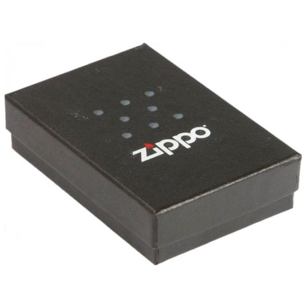 Зажигалка Zippo Regular Черный / Латунь photo 3