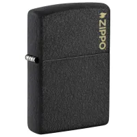Зажигалка Zippo Classic Черный / Латунь photo 2
